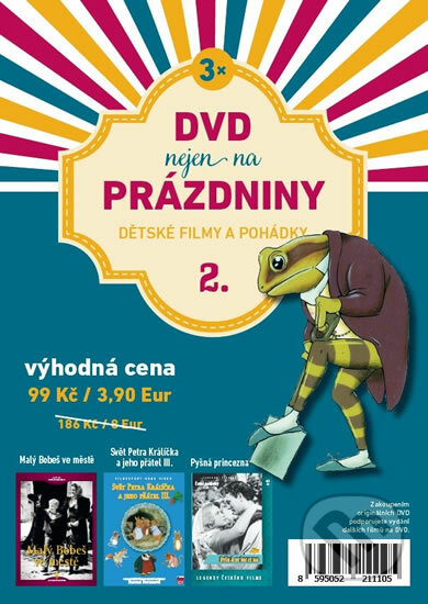 DVD nejen na prázdniny 2: Dětské filmy a pohádky, Filmexport Home Video, 2021