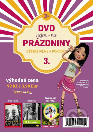 DVD nejen na prázdniny 3: Dětské filmy a pohádky, Filmexport Home Video, 2021