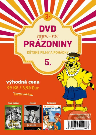 DVD nejen na prázdniny 5: Dětské filmy a pohádky, Filmexport Home Video, 2021