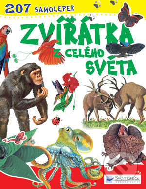 Zvířátka z celého světa (207 samolepek) - kniha z kategorie Encyklopedie