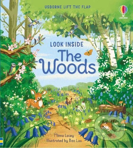 Look Inside the Woods - Minna Lacey, Bao Luu (ilustrátor), Usborne, 2021