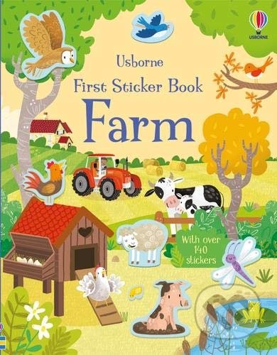 First Sticker Book Farm - Kristie Pickersgill, Jordan Wray (Ilustrátor), Usborne, 2021