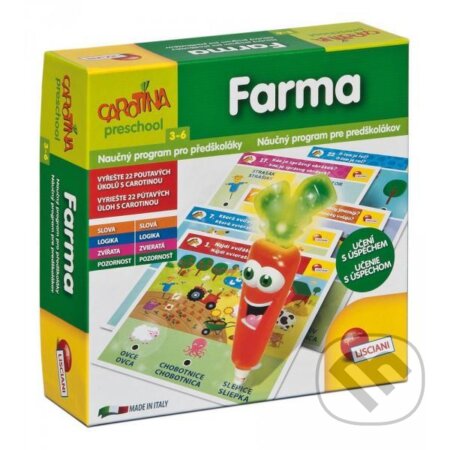 Carotina Preschool: Farma, Lisciani, 2021