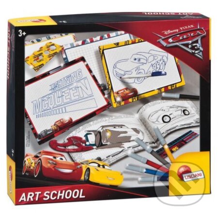 Cars 3 Art School - Kreslící sada, Lisciani, 2021