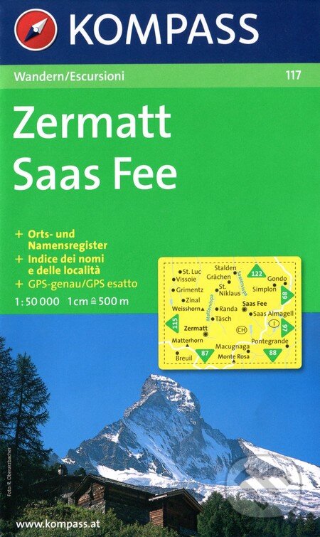 Zermatt - Saas Fee, Kompass, 2010