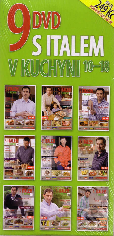S Italem v kuchyni 10-18 (9 DVD), Magazine, 2010