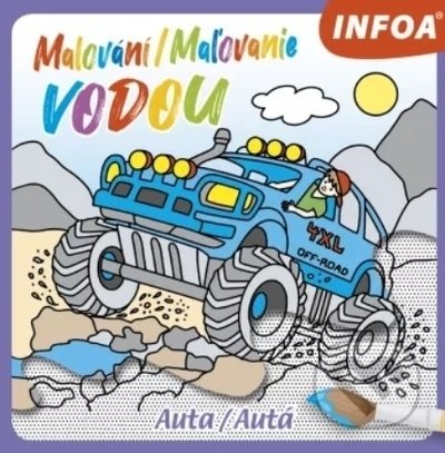 Malování / Maľovanie vodou - Autá, INFOA, 2021