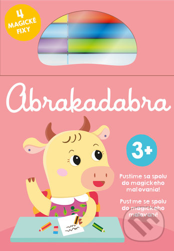 Abrakadabra 3+ ( růžová / ružová) - kniha z kategorie Omalovánky
