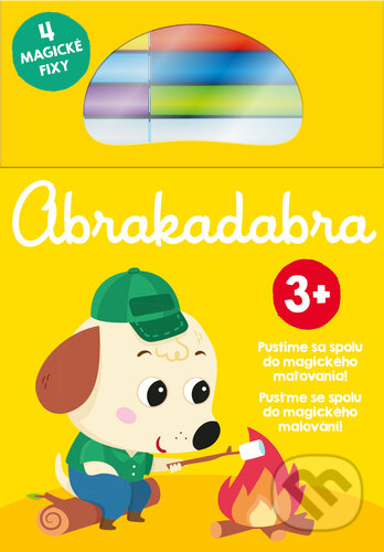 Abrakadabra 3+ (žlutá / žltá) - kniha z kategorie Omalovánky