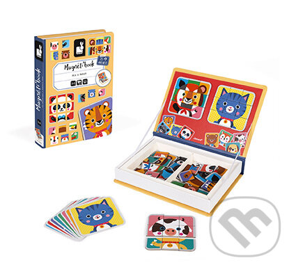 Magnetibook Zvieratá - puzzle z kategorie Maxi dílky