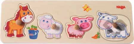 Mláďatká na farme (Vkladacie puzzle) - puzzle z kategorie Maxi dílky