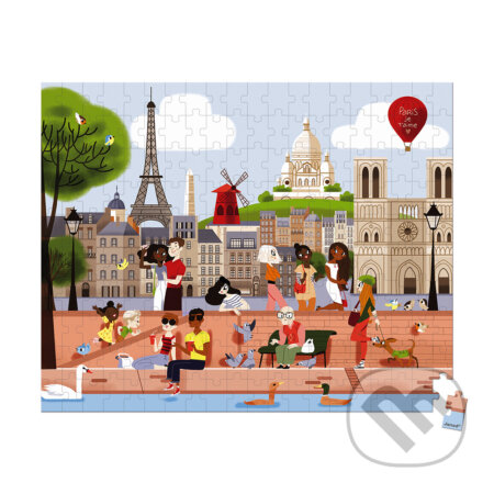 Puzzle: Paríž (Janod). Janod, 2021