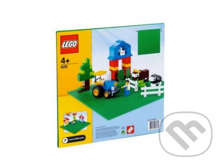 LEGO Kocky 626 - &quot;Trávniková&quot; podložka na stavanie (32 x 32 výstupkov), LEGO