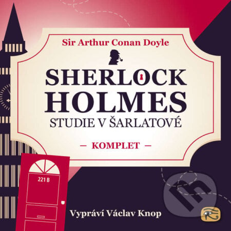 Studie v šarlatové (komplet) - Arthur Conan Doyle, Kanopa, 2021