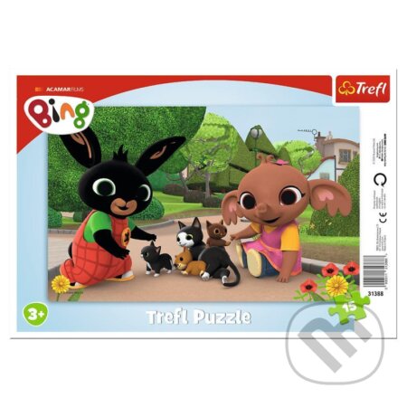 Bing / Hra s koťaty - puzzle z kategorie Maxi dílky