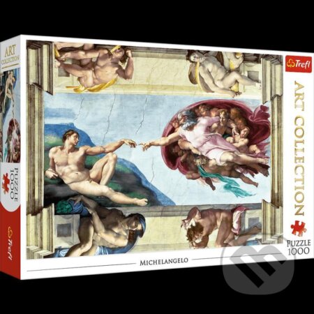 Michelangelo / Stvoření Adama, Trefl, 2021