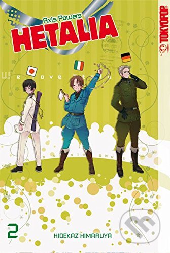 Hetalia - Axis Powers - Bd. 2  (nemecký jazyk) - Hidekaz Himaruya, Tokyopop, 2012