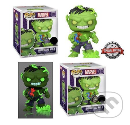 Funko POP Super: Marvel - Immortal Hulk exklusive special edition (s možností CHASE verze), Funko, 2021