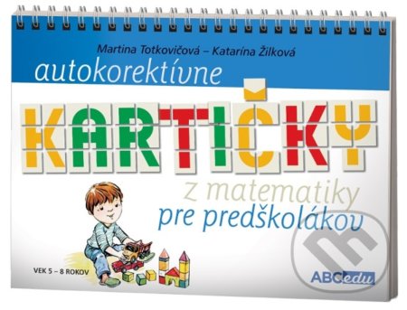 Autokorektívne kartičky z matematiky pre predškolákov - Kolektív autorov, ABCedu, 2021