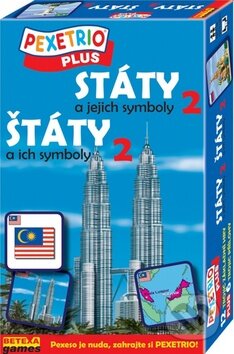 Pexetrio - Štáty a ich symboly 2 (Pexetrio - Státy a jejich symboly 2) - hra z kategorie Karty, pexeso