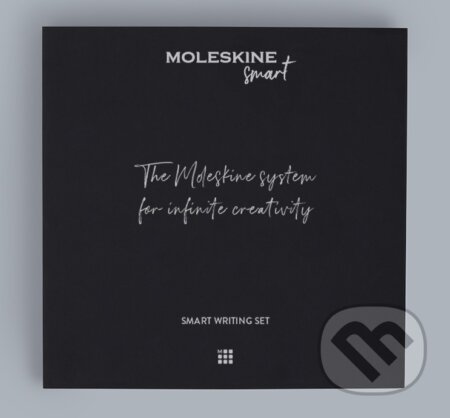 Moleskine - Smart writing set (Smart pen + Smart tablet zápisník linajkovaný čierny), Moleskine