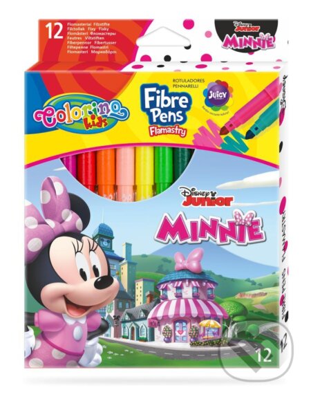 Colorino Disney Junior Minnie - fixy 12 barev, Colorino, 2021