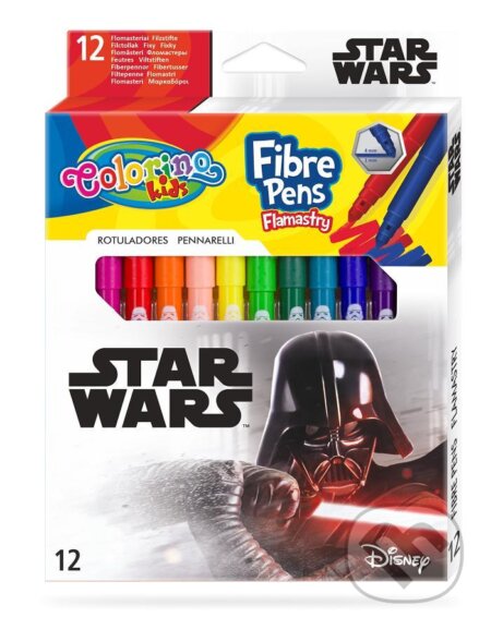 Colorino Star wars - fixy 12 barev, Colorino, 2021