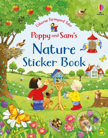 Poppy and Sam&#039;s Nature Sticker Book - Kate Nolan, Simon Taylor-Kielty (ilustrátor), Usborne, 2021