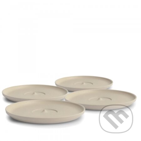 Sada 4 podšálok na hrčnek Huskee Natural