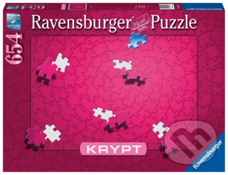 Krypt puzzle - Pink, Ravensburger, 2021