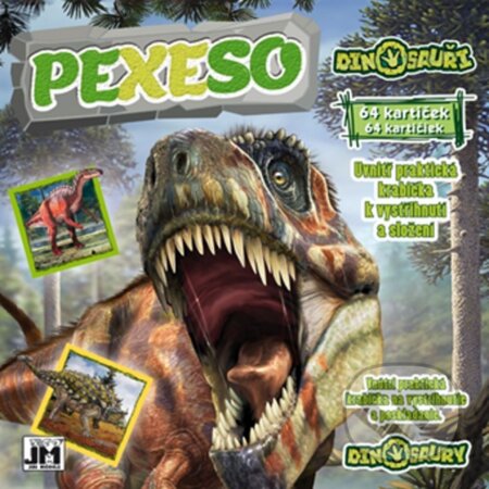 Pexeso Dinosauři (64 kartiček / 64 kartičiek) - hra z kategorie Karty, pexeso