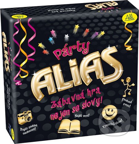 Párty Alias (česká verze) (Zábavná hra nejen se slovy!) - hra z kategorie Party hry