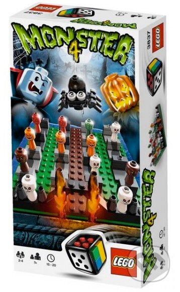 LEGO Stolové Hry 3837 - Monster 4, LEGO