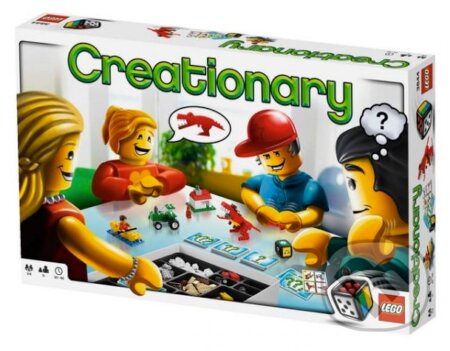 LEGO Stolové Hry 3844 - Predstav si a poskladaj, LEGO