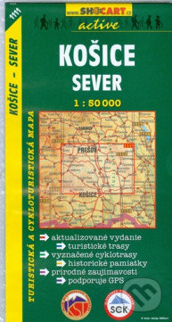 Košice - Sever 1:50 000, SHOCart, 2018