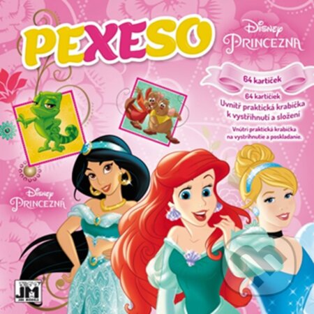 Pexeso Princezny (64 kartiček / 64 kartičiek) - hra z kategorie Karty, pexeso