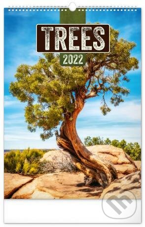 Nástěnný kalendář Trees 2022, Presco Group, 2021