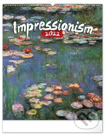 Nástěnný kalendář Impresionismus 2022, Presco Group, 2021