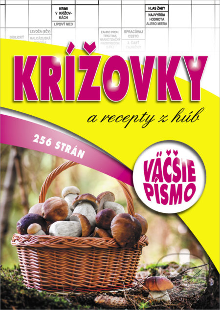 Krížovky a recepty z húb, Bookmedia, 2021