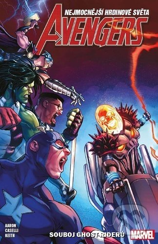 Avengers 5: Souboj Ghost Riderů - Jason Aaron, Stefano Caselli, Luciano Vecchio (ilustrátor), Crew, 2021