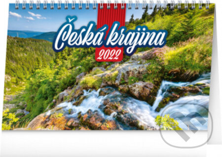 Stolní kalendář Česká krajina 2022, Presco Group, 2021