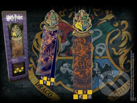 Harry Potter Knižní záložka - Bradavice, Noble Collection, 2021