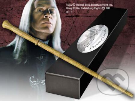 Harry Potter Sběratelská hůlka - Lucius Malfoy (Ollivander´s box), Noble Collection, 2021
