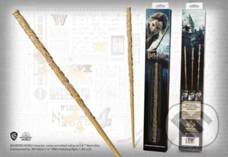 Harry Potter Sběratelská hůlka - Hermiona Grangerová, Noble Collection, 2021