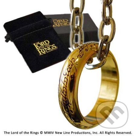Replika Jeden prsten - Pán prstenů (The Lord of the Rings), Noble Collection, 2021