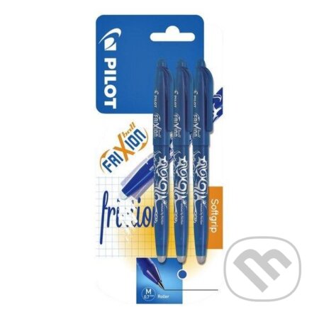 Sada 3 kusov Rollerov FriXion Ball, 0.7 v modrej farbe