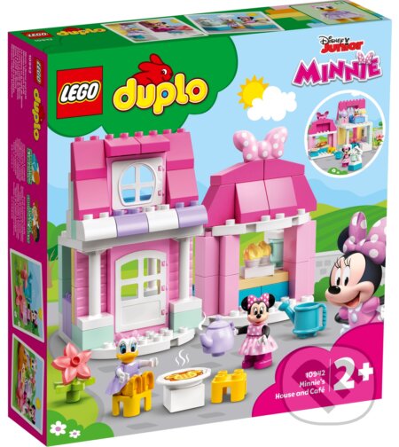 LEGO® DUPLO® Disney 10942 Minnie a jej domček s kaviarňou, LEGO, 2021