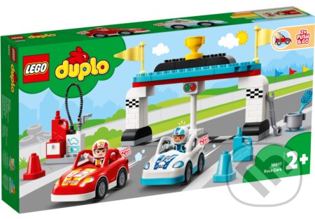 LEGO® DUPLO® Town 10947 Pretekárske autá, LEGO, 2021