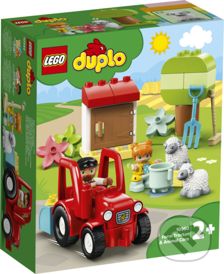 LEGO® DUPLO® Town 10950 Traktor a zvieratká z farmy, LEGO, 2021