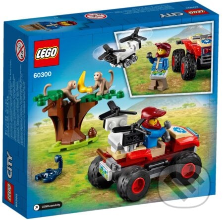 LEGO® City 60300 Záchranárska štvorkolka v divočine, LEGO, 2021